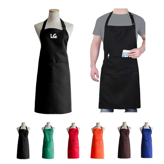 Chef's Apron Lightweight Abrasion-Resistant Polyester